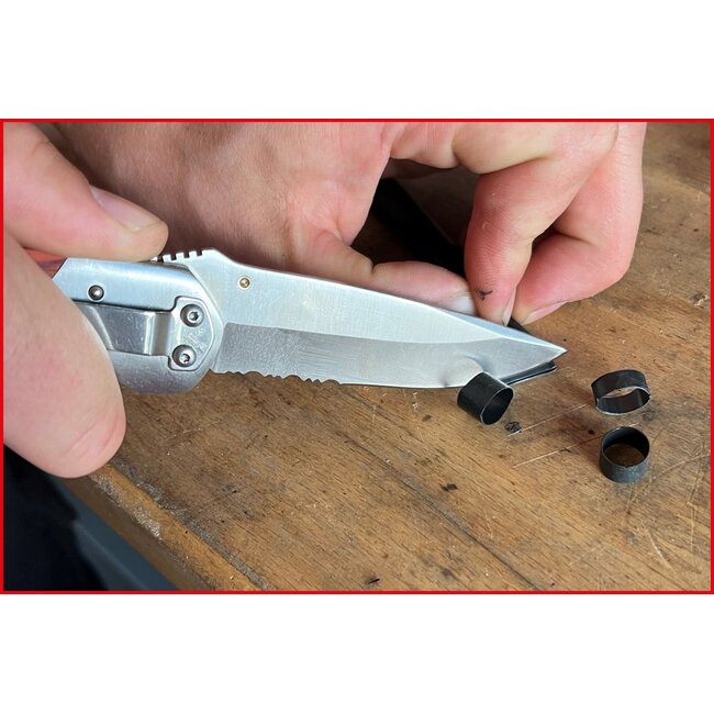 KS Tools Klapmes met vergrendeling - 220,0mm - 907.2190