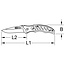 KS Tools Folding knife with locking mechanism, 220,0mm - 907.2190