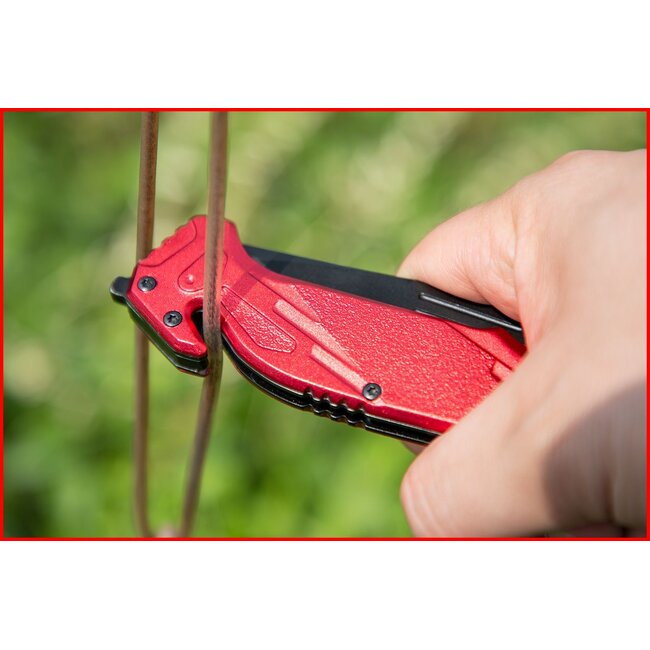 KS Tools Klapmes met slot en gordelsnijder - 907.2220