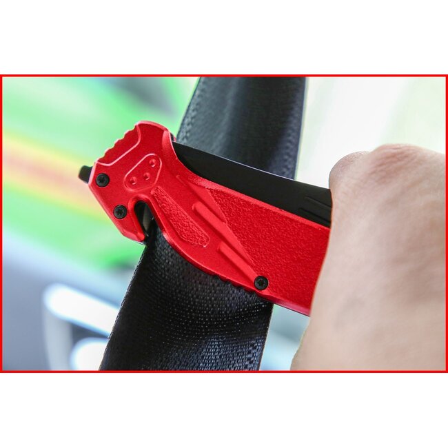 KS Tools Klappmesser mit Arretierung und Gurtschneider - 907.2220