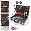 KS Tools 1/4" + 1/2" Electrians tool set, 128 pcs - 911.0628
