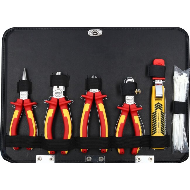 KS Tools 1/4" + 1/2" Elektriciens gereedschapset - 128 - delig - 911.0628