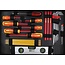 KS Tools 1/4" + 1/2" Elektriciens gereedschapset - 128 - delig - 911.0628