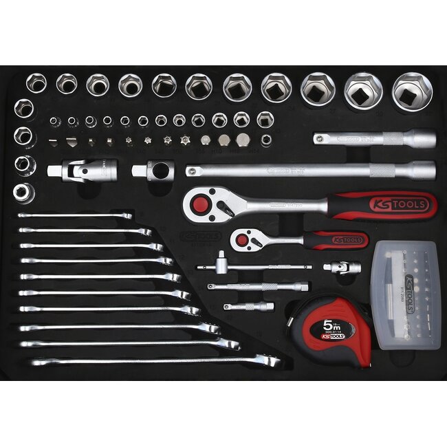 KS Tools 1/4" + 1/2" Universele-Gereedschapset - 149 - delig - 911.0649