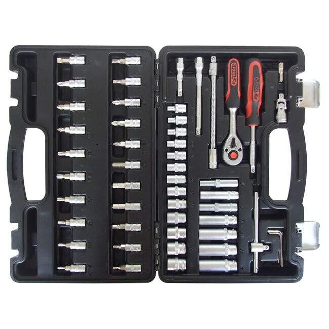 KS Tools 1/4" Steckschlüssel-Satz, 53-tlg - 911.0653