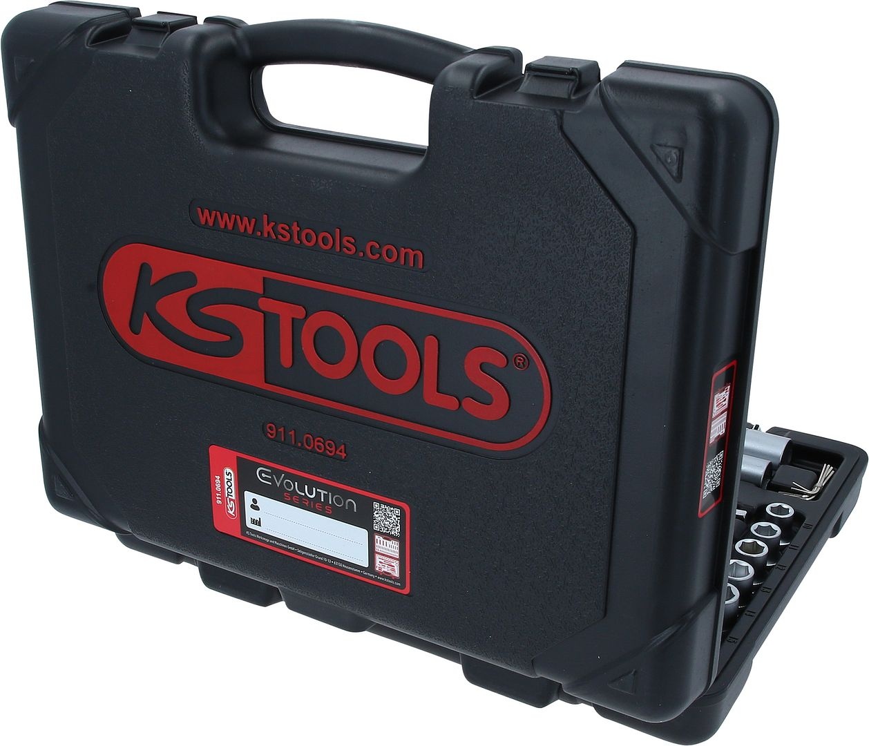 KS Tools 1/4"+1/2" Dopsleutelset - 94 - delig - 911.0694, foto 3 van 6