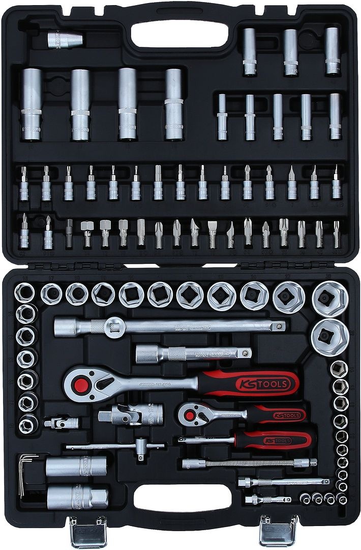 KS Tools 1/4"+1/2" Dopsleutelset - 94 - delig - 911.0694, foto 6 van 6