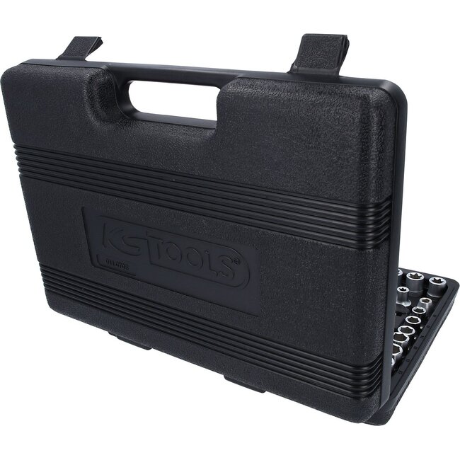 KS Tools "1/4"+1/2" Coffret de douilles, 108 pcs - 911.0708