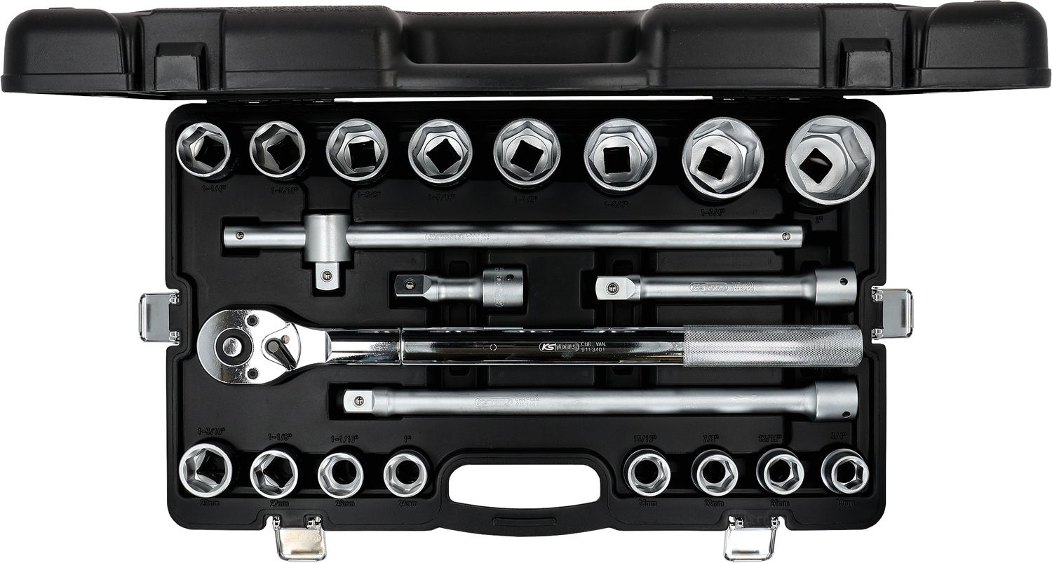 KS Tools 3/4" Dopsleutelset - 21 - delig - zeskant - 911.0721, foto 6 van 6