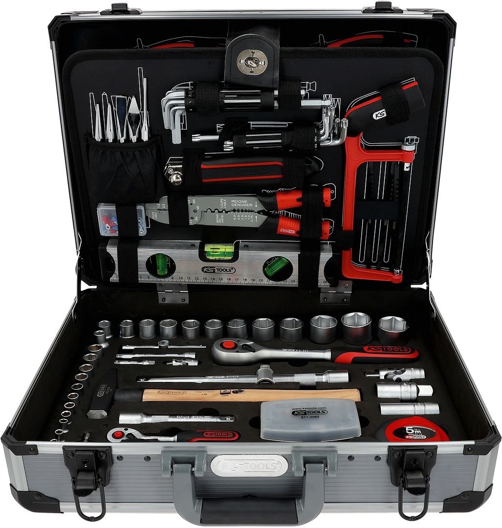 KS Tools 1/4"+1/2" Gereedschapset - 127 - delig - 911.0727, foto 6 van 6