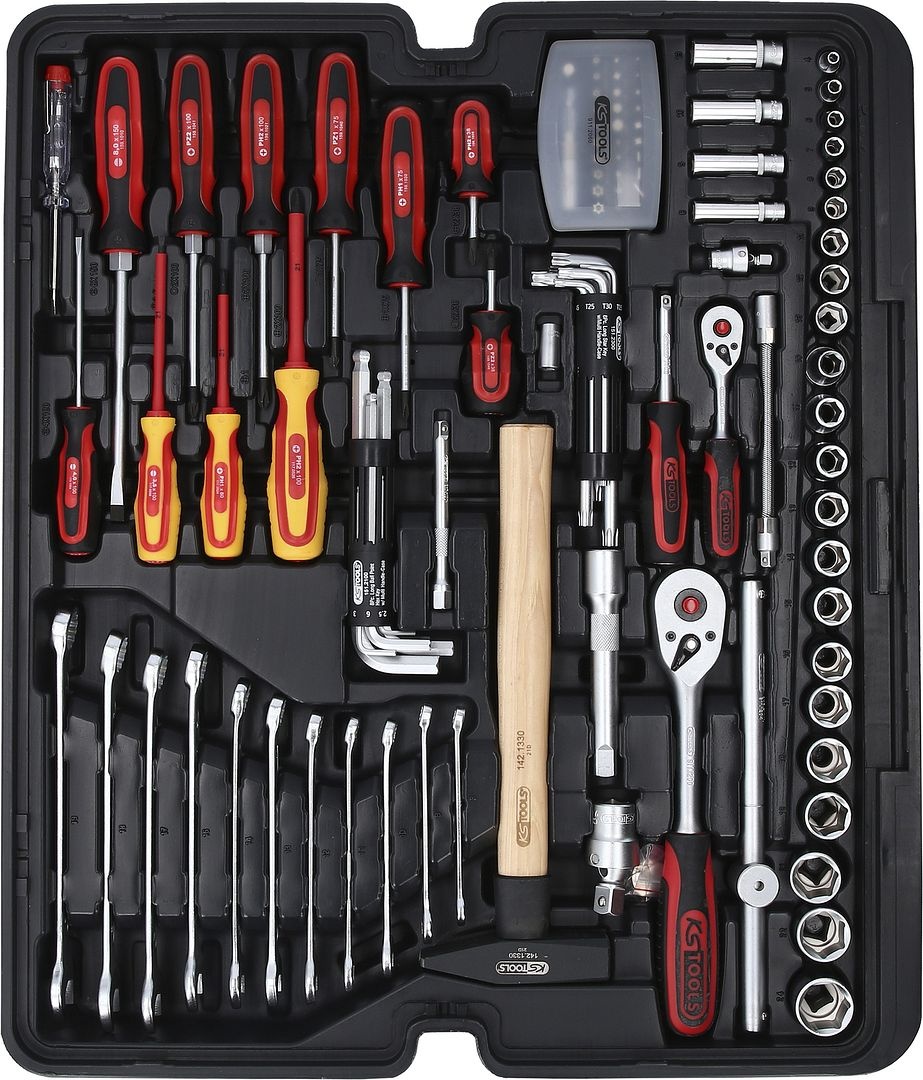 KS Tools 1/4"+1/2" Gereedschapset - 127 - delig - 911.0735, foto 6 van 6