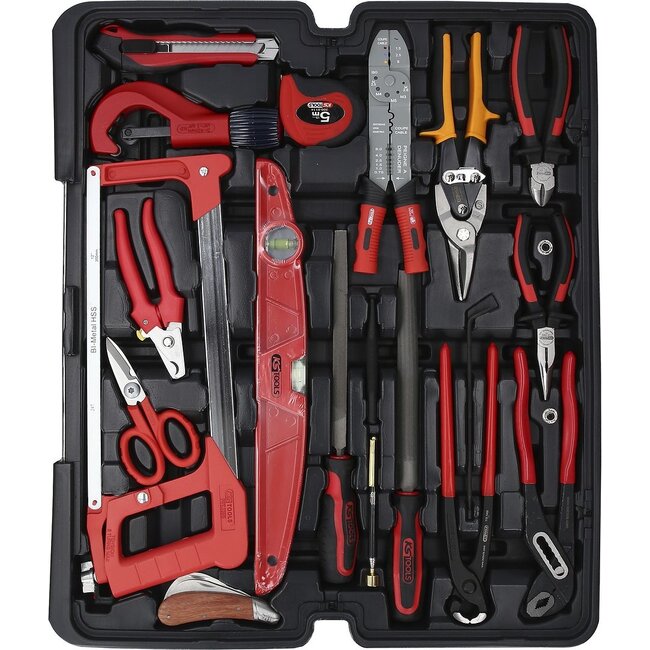 KS Tools 1/4"+1/2" Tool kit, 127 pcs - 911.0735