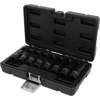 KS Tools 1/2" Impact bit socket set, long, 8 pcs