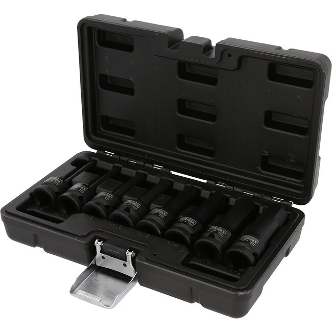 KS Tools 1/2" Kracht Bit-dopsleutel - lang - set - 8 - delig - 911.0902