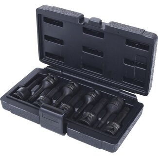 KS Tools 1/2" Bit-dopsleutelset RIBE - kracht - lang - 9 - delig