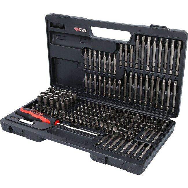 KS Tools 1/4" Bit set, 208 pcs - 911.2008
