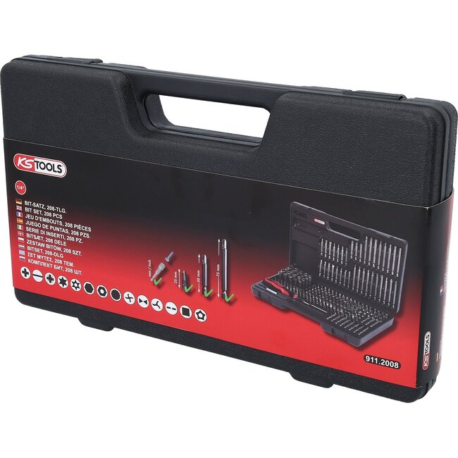 KS Tools 1/4" Bitset - 208 - delig - 911.2008