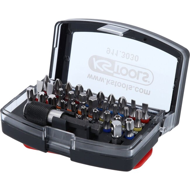 KS Tools 1/4" TORSIONpower bit box, 32 pcs - 911.3030