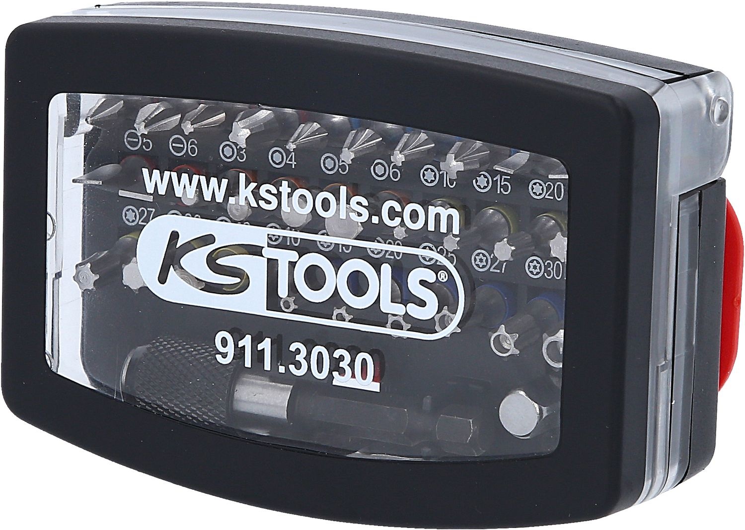 KS Tools 1/4" TORSIONpower bit-box - 32 - delig - 911.3030, foto 4 van 6