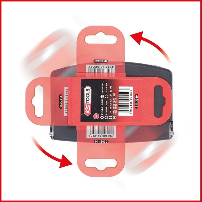 KS Tools Coffret d&apos - 911.3030