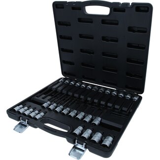 KS Tools Jeu de douilles à embout 1/2" pour vis à six pans creux, 30 pcs