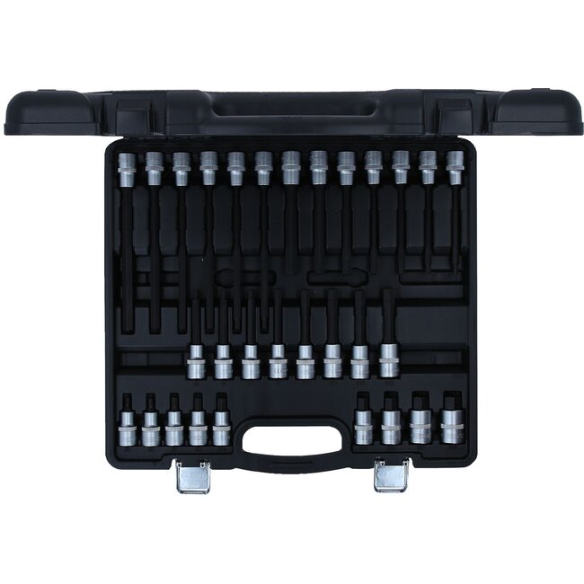 KS Tools 1/2" bit-dopset voor inbusbouten - 30 - delig - 911.4510
