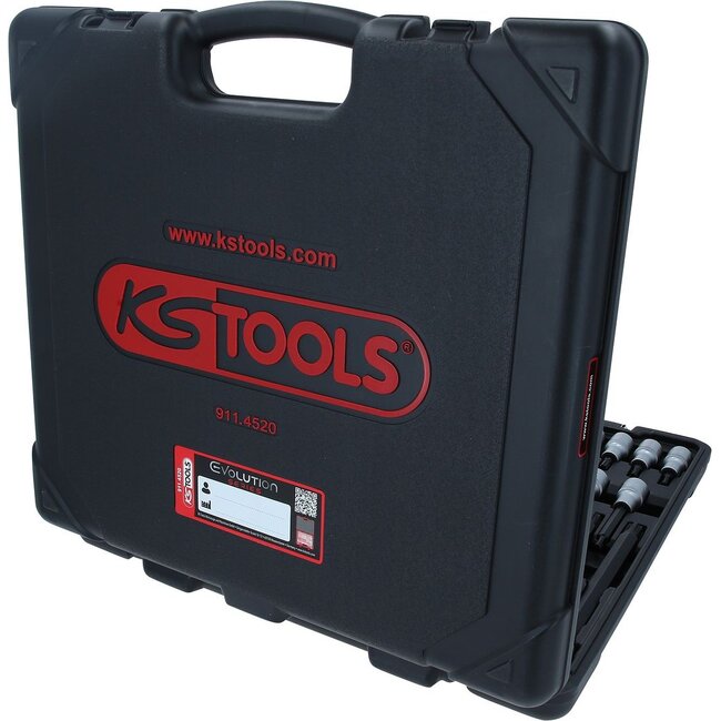 KS Tools 1/2" Set RIBE® bit-doppen - 32 - delig - kort - lang en extra lang - 911.4520