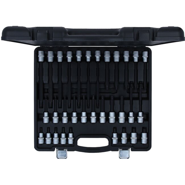 KS Tools 1/2" Set RIBE® bit-doppen - 32 - delig - kort - lang en extra lang - 911.4520