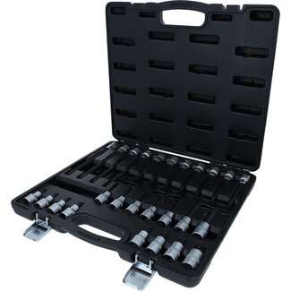 KS Tools 1/2" Bit-Stecknuss-Satz für Vielzahn (XZN)-Schrauben, 26-tlg