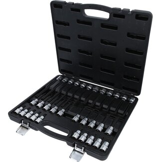 KS Tools 1/2" bit socket set for Torx® screws, 32 pcs