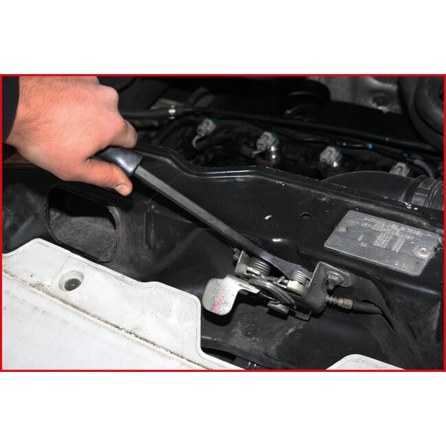 KS Tools Jeu de pinces leviers coudées, 4 pcs - 911.8100