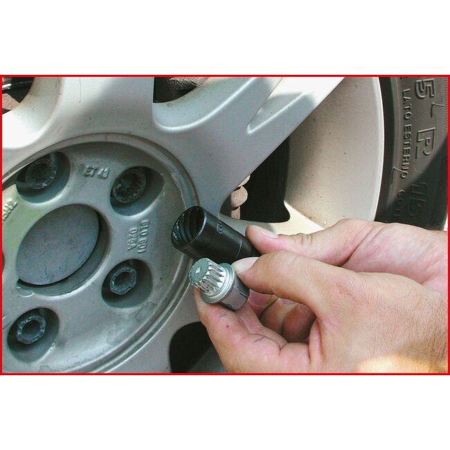 KS Tools 1/2" Dopsleutelset - spiraal-profiel kracht - 3 - delig - 17-21mm - 913.1270