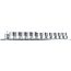 KS Tools 3/8" RESCUEpower Socket set, 13 pcs, 8-19mm - 913.3930