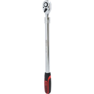 KS Tools 1/2" omschakelbare telescoopratel - extra lang - 72-tanden