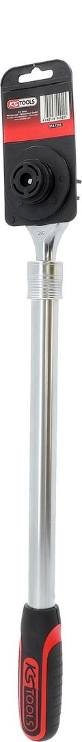 KS Tools 1/2" omschakelbare telescoopratel - extra lang - 72-tanden - 914.1205, foto 5 van 6