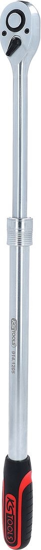KS Tools 1/2" omschakelbare telescoopratel - extra lang - 72-tanden - 914.1205, foto 6 van 6
