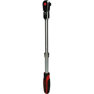 KS Tools 1/2" SlimPOWER Teleskop-Gelenk-Umschaltknarre, 72 Zahn