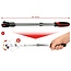 KS Tools 1/2" SlimPOWER Omschakelbare ratel met telescooparm - 72 tanden - 914.1220