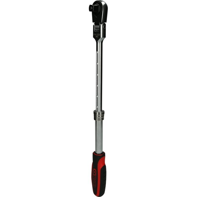 KS Tools 1/2" SlimPOWER Telescopic reversible ratchet, 72 teeth - 914.1220