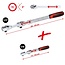 KS Tools 1/4" + 1/2" omschakelbare telescoopratelset - 2 - delig - 914.1412