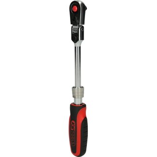 KS Tools 1/4" SlimPOWER Teleskop-Gelenk-Umschaltknarre, 72 Zahn