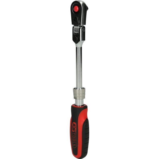 KS Tools 1/4" SlimPOWER telescoopratel met scharnier - 72 tanden - 914.1420