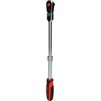 KS Tools 3/8" SlimPOWER Omschakelbare ratel met telescooparm - 72 tanden