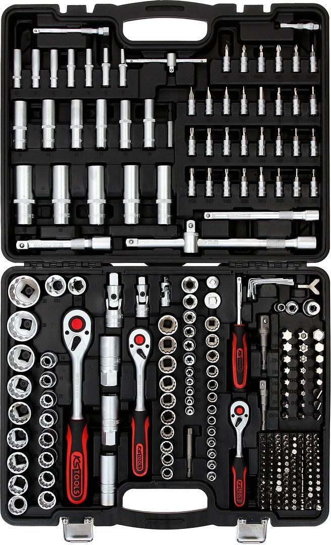 KS Tools 1/4"+3/8"+1/2" Dopsleutels - 255 - delig - 916.0255, foto 6 van 6