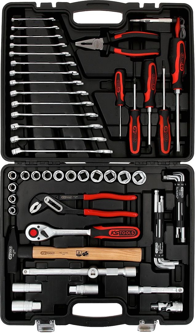 KS Tools 1/2" Universele-Gereedschapset - 47 - delig - 917.0047, foto 5 van 5