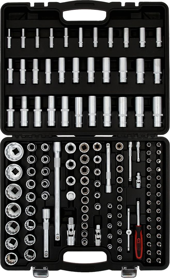 KS Tools 1/4"+3/8"+1/2" Dopsleutels - 133 - delig - 917.0133, foto 5 van 5