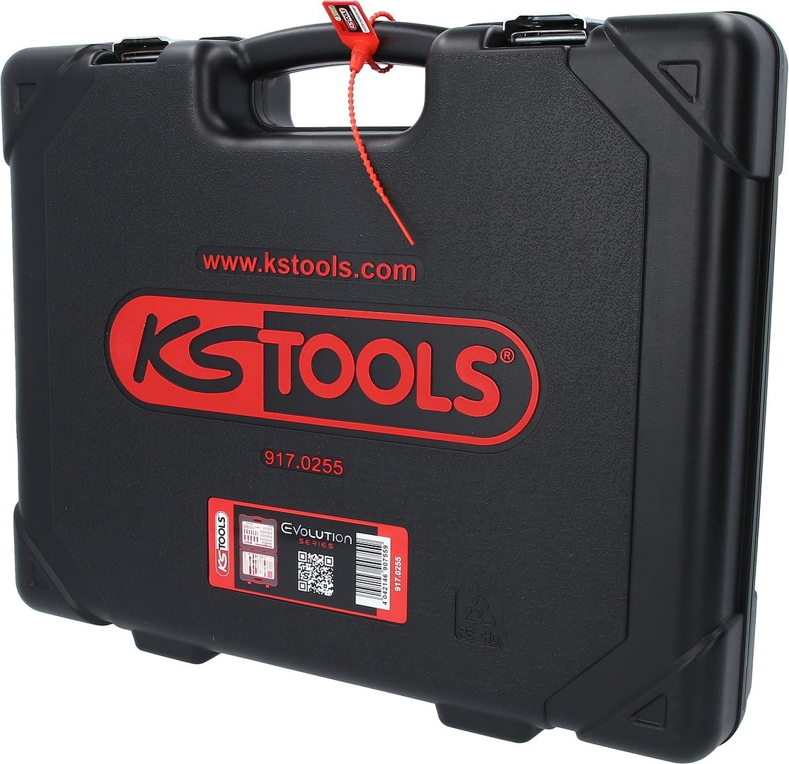 KS Tools 1/4"+3/8"+1/2" Dopsleutelset - 255 - delig - 917.0255, foto 3 van 6