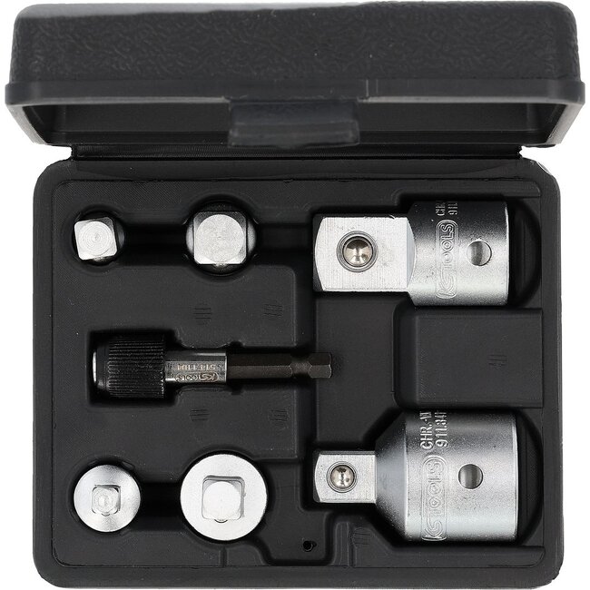 KS Tools Adaptor and reducing adaptor set, 7 pcs - 917.0707