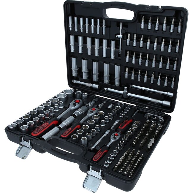 KS Tools 1/4"+3/8"+1/2" Steckschlüssel-Satz, 195-tlg - 917.0795
