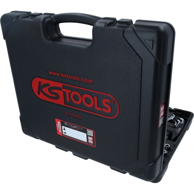 KS Tools 1/4"+1/2" Coffret d'outils universels, 97 pcs – 917.0797